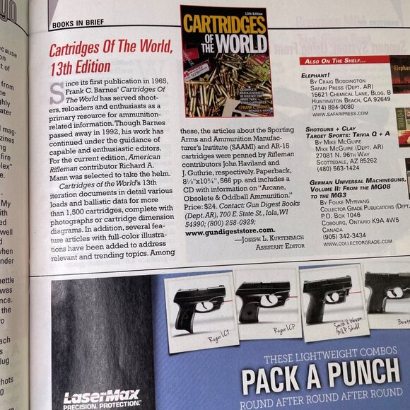 American Rifleman NRA Magazine January 2013 Vol 161 No 1 u National Rifle Associ - Picture 8 of 12